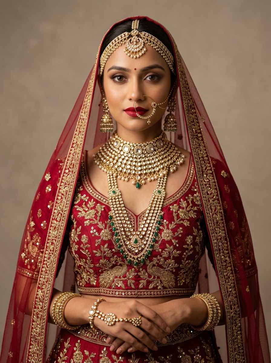 Aadya - Crimson Heritage Bridal